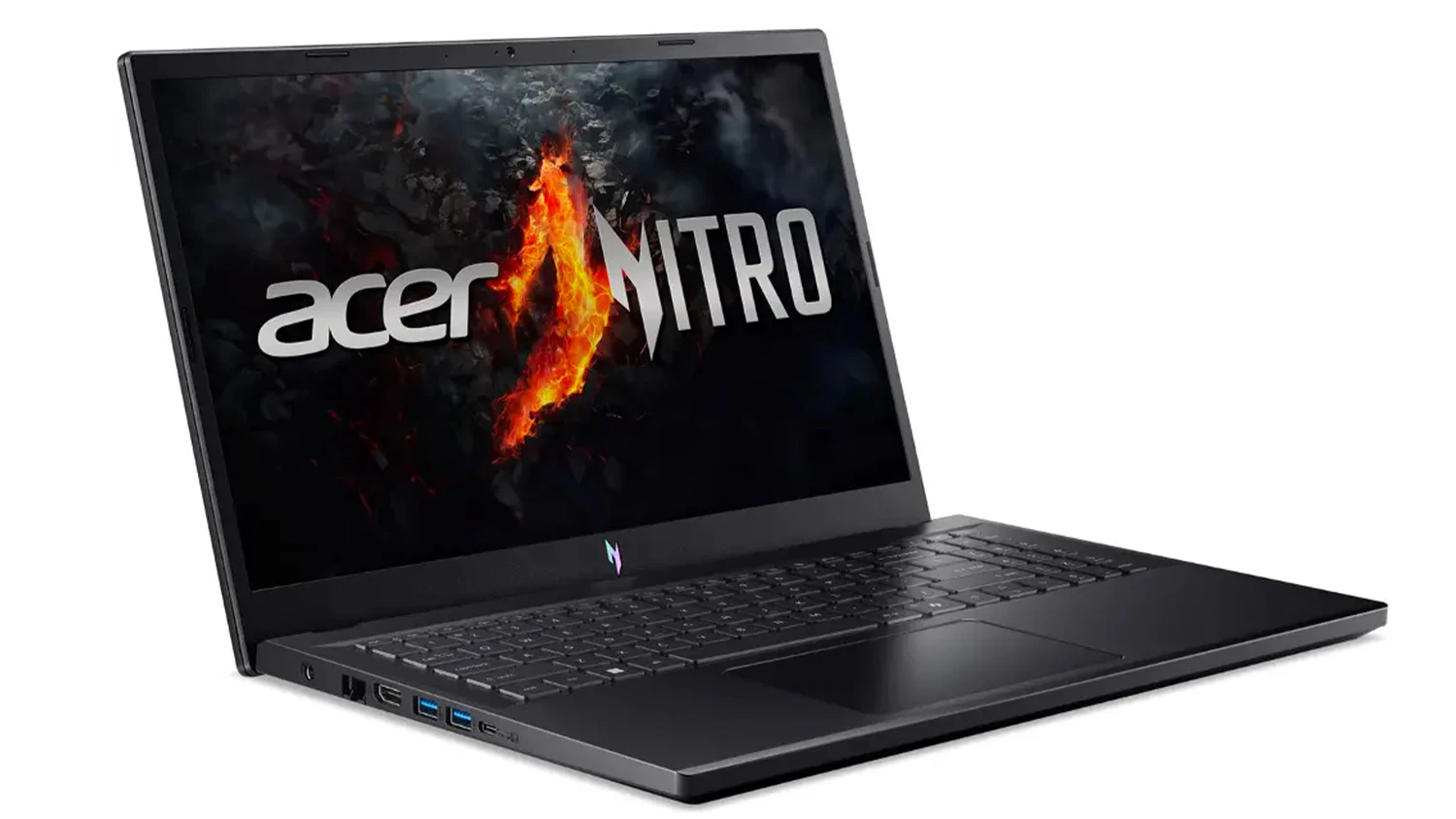 Acer Nitro V 15 – pohled na displej