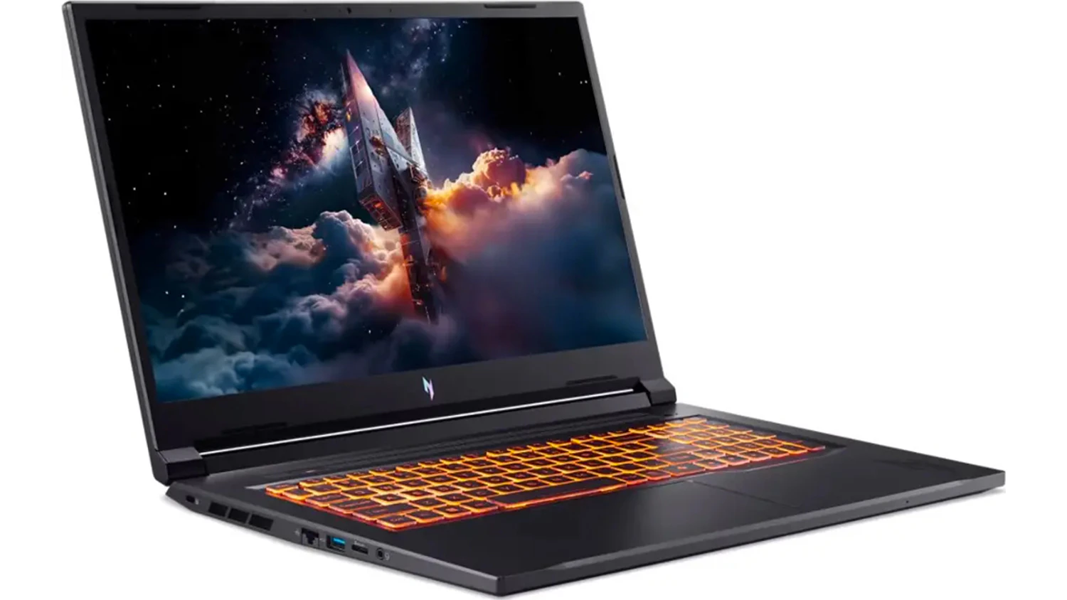 Acer Nitro V 17 AI – pohled na displej