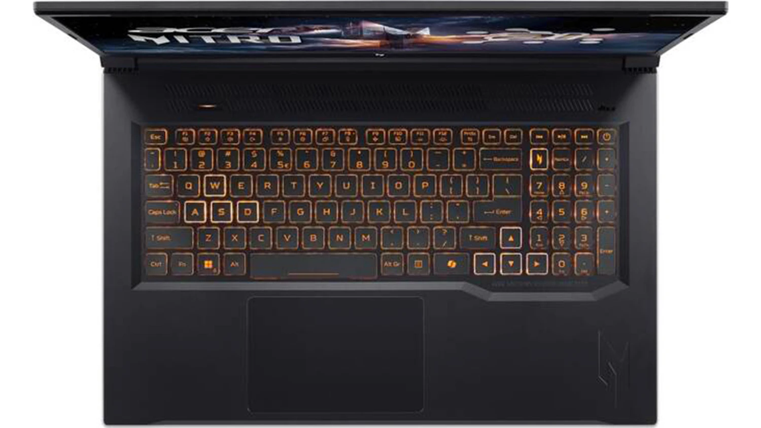 Acer Nitro V 17 AI – klávesnice notebooku