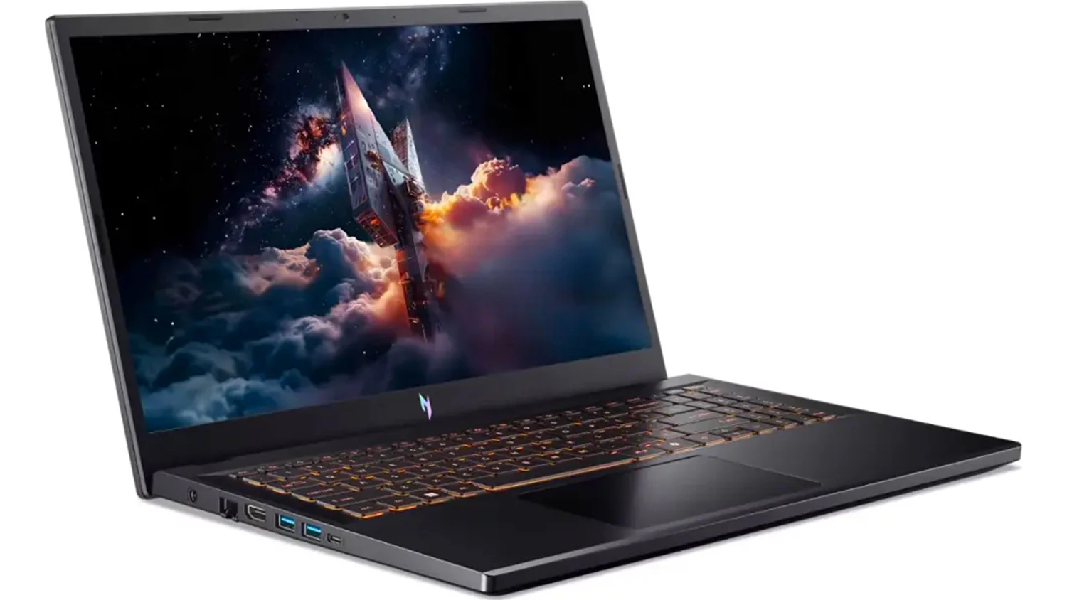 Acer Nitro V 15 – pohled na displej