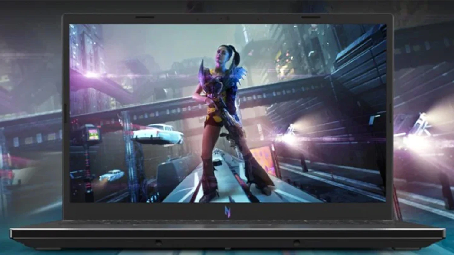 Hra na notebooku Acer Nitro V 16 AI