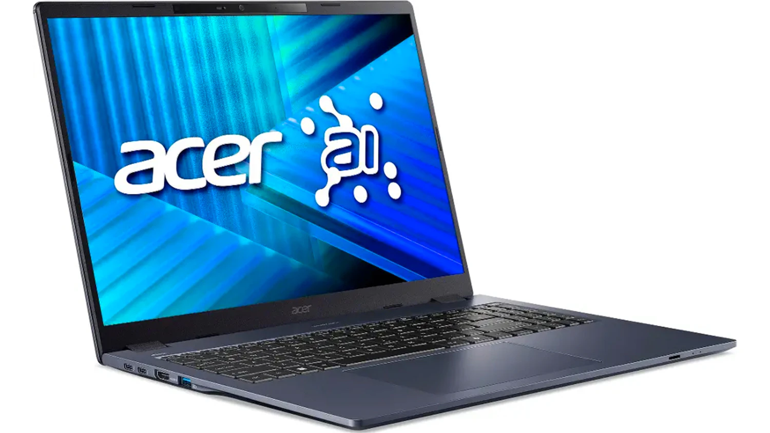 Notebook Acer Travelmate P4, pohled z boku