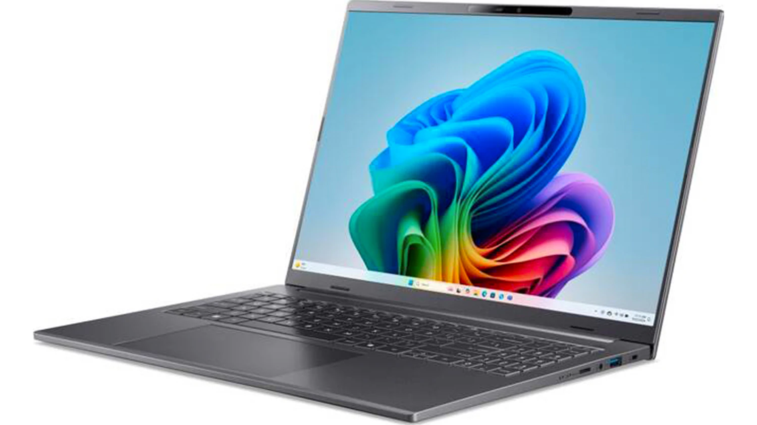 Acer Aspire 16 – pohled na displej