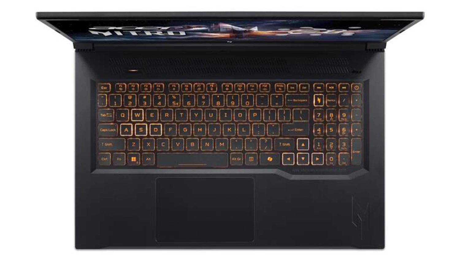 Acer Nitro V 17 – klávesnice notebooku