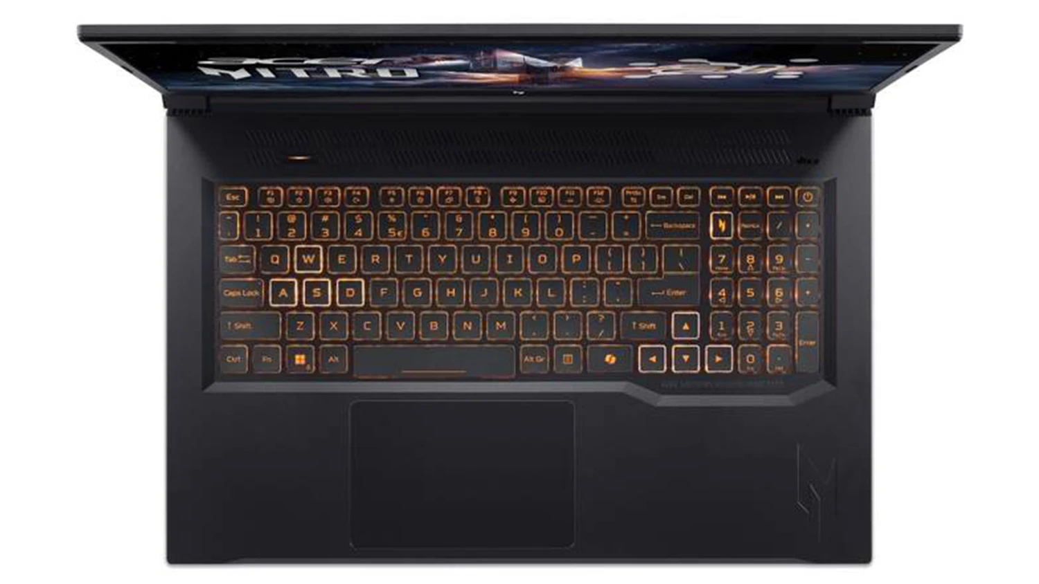 Acer Nitro V 17 – klávesnica notebooku
