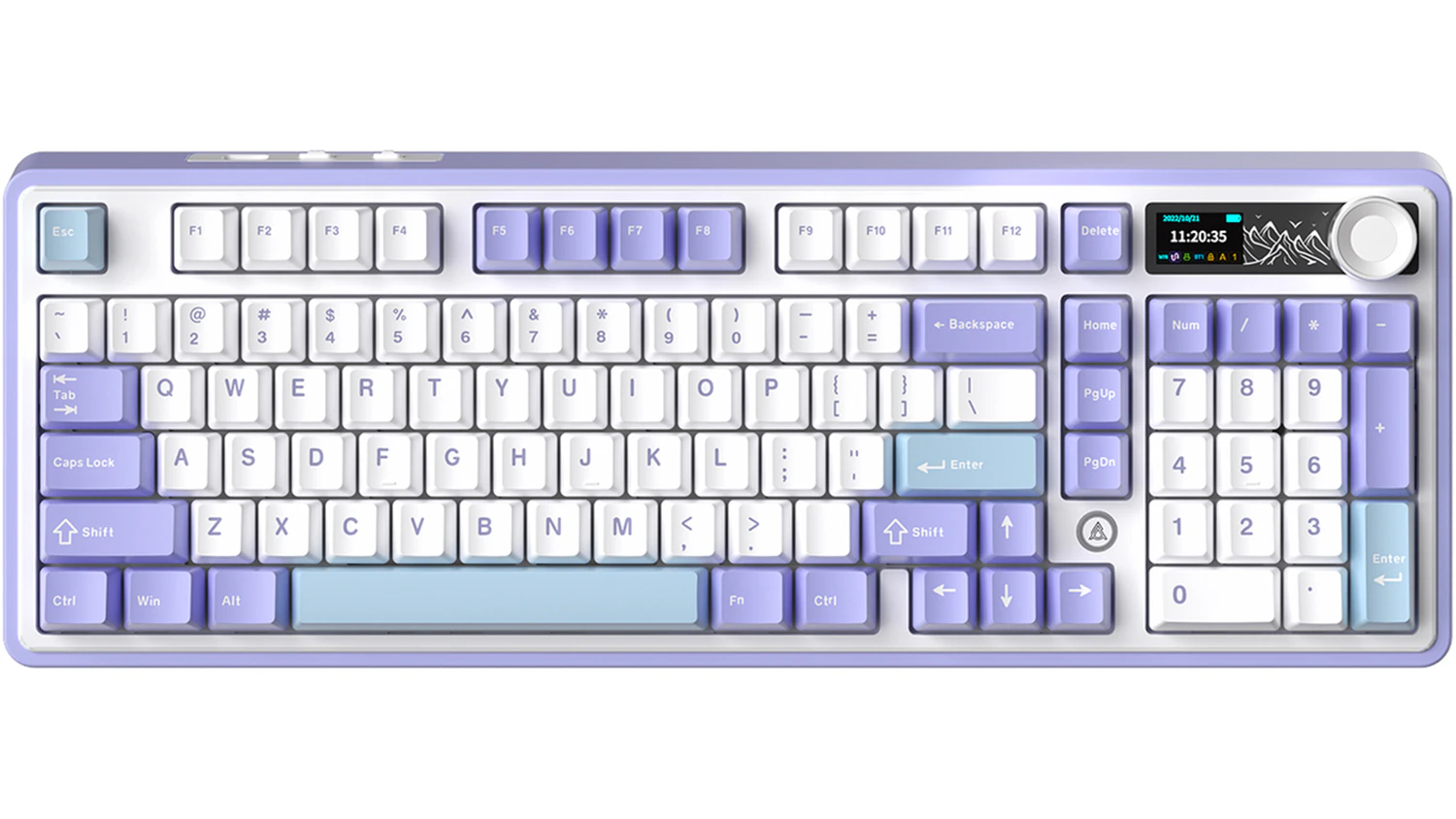 Hern&aacute; kl&aacute;vesnica Ajazz AK980 Gift Switch V2 fialov&aacute;