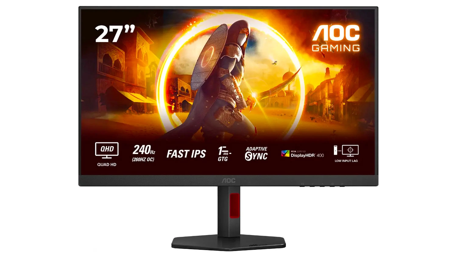 Herní monitor AOC Q27G4ZR Black
