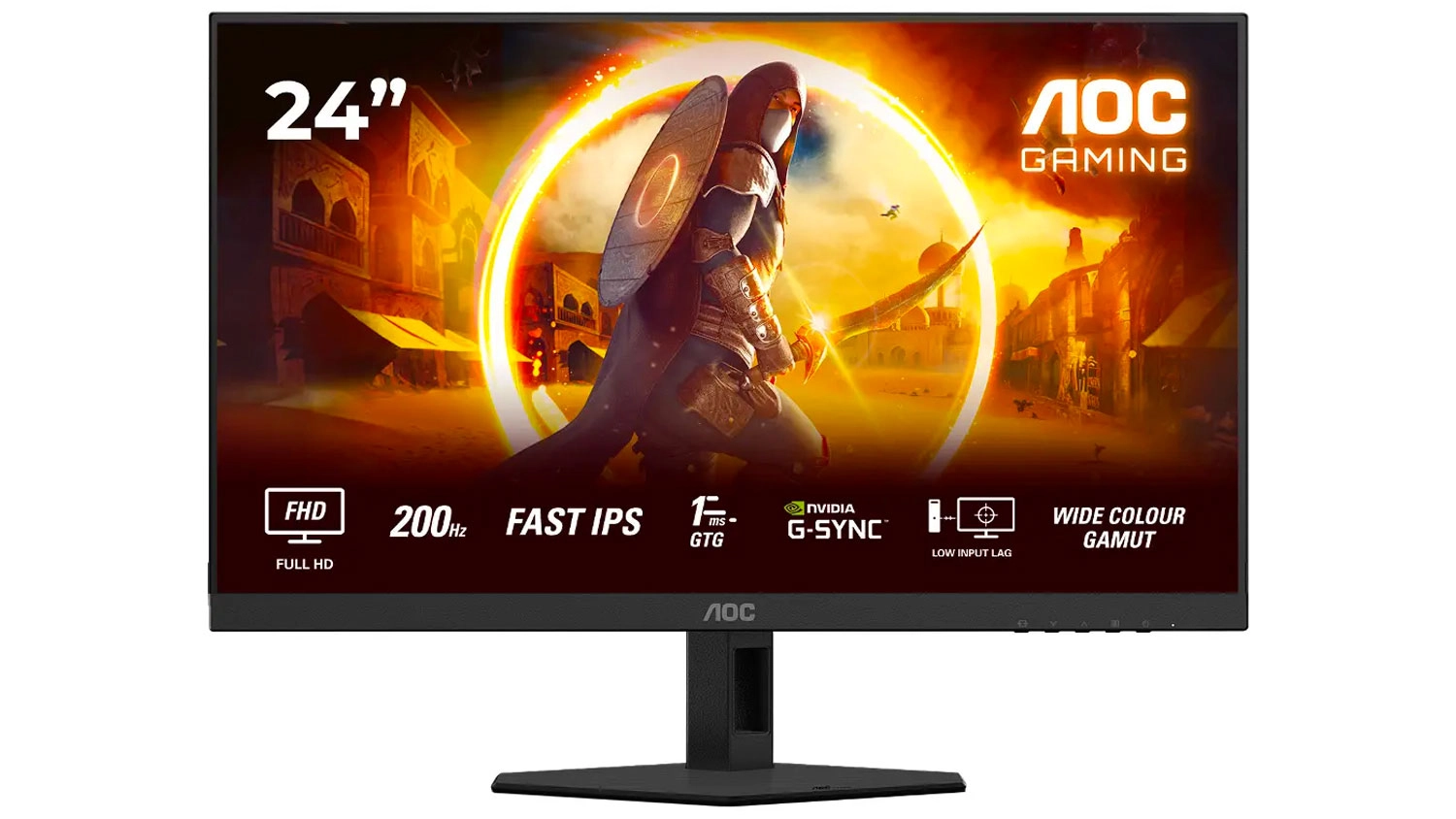 Herní monitor AOC 24G4HRE Black