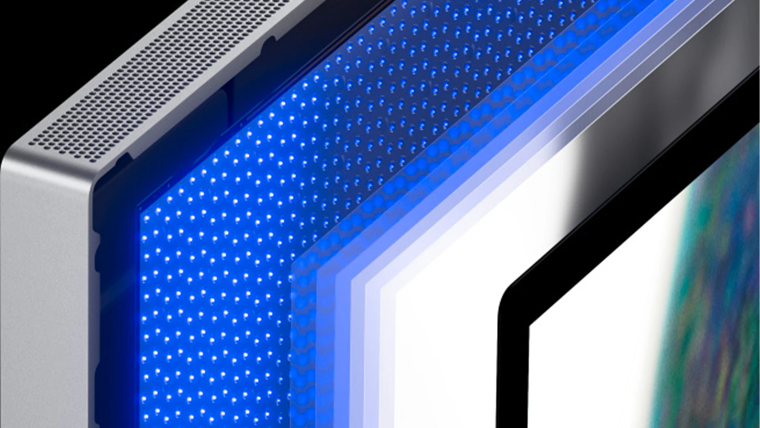 Vizualizace Mini-LED obrazovky