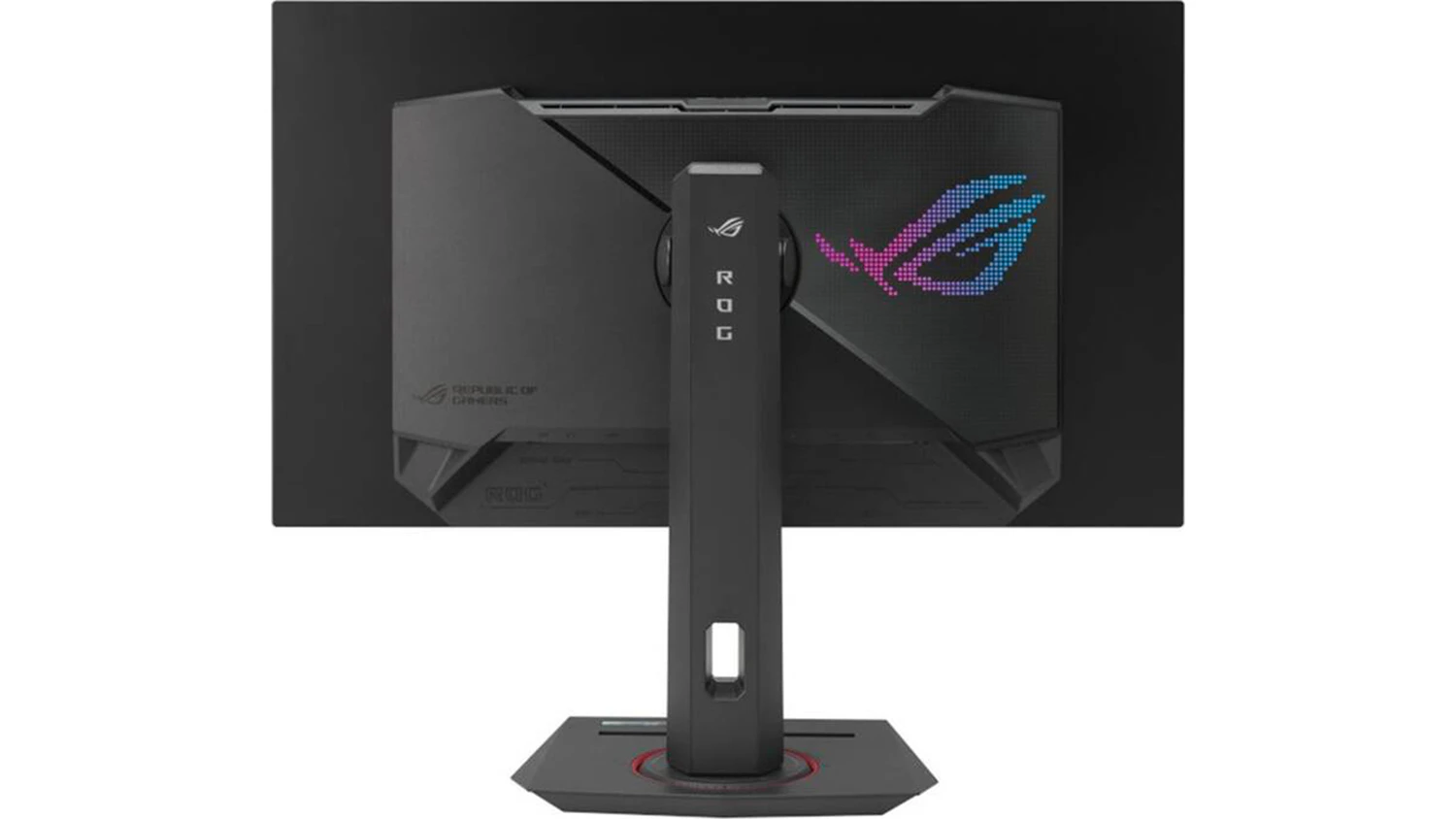 Monitor ASUS ROG Strix OLED XG27AQDMG pohľad zozadu