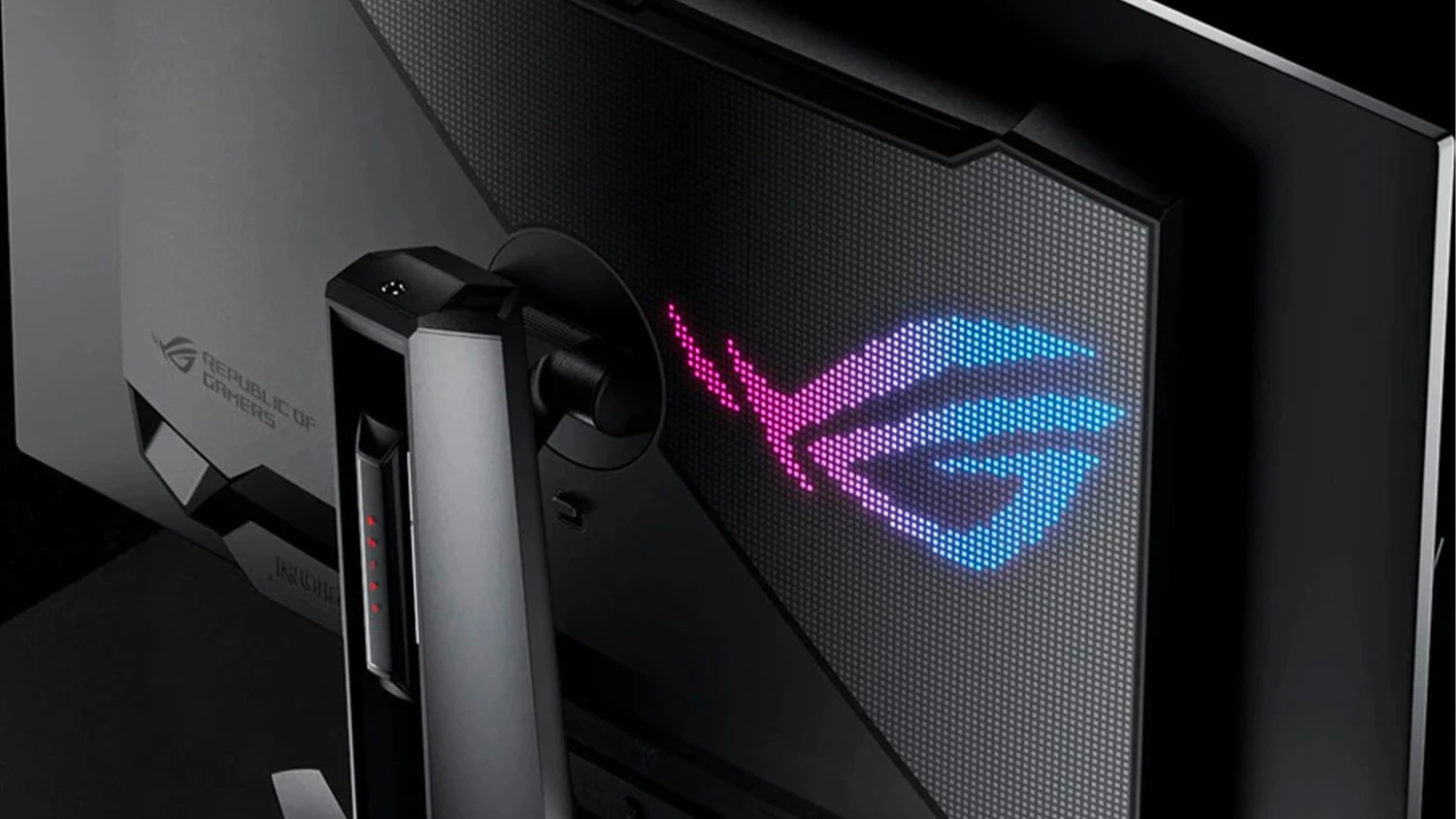 Hern&yacute; monitor ASUS ROG Swift OLED PG32UCDMR, zadn&aacute; strana