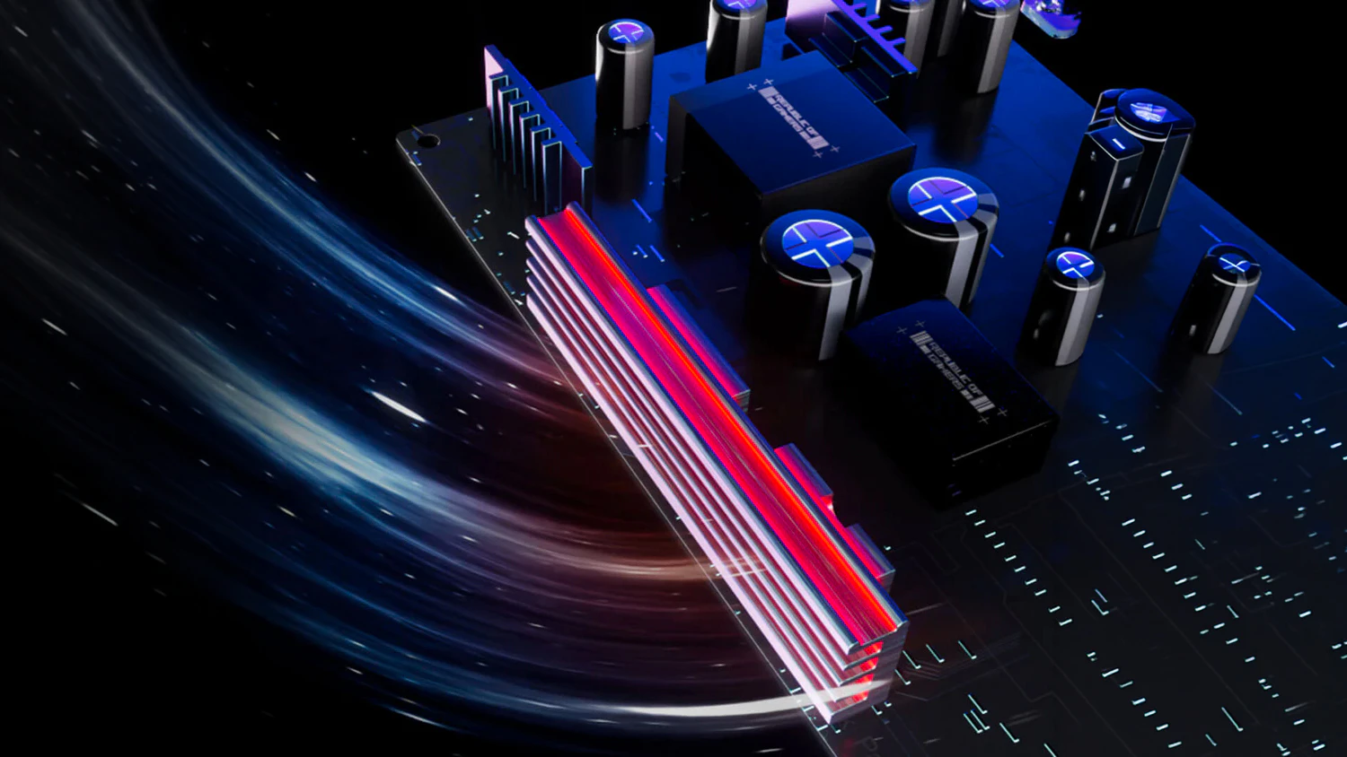 Chladenie monitora ASUS ROG Strix OLED XG27ACDNG