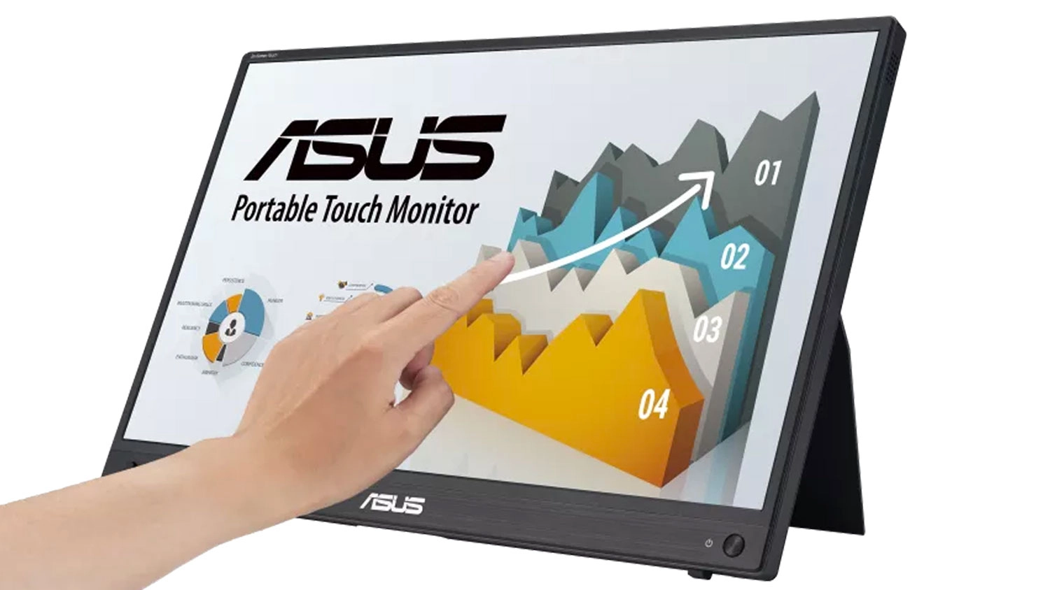 Prenosn&yacute; monitor ASUS ZenScreen Touch MB16AHT