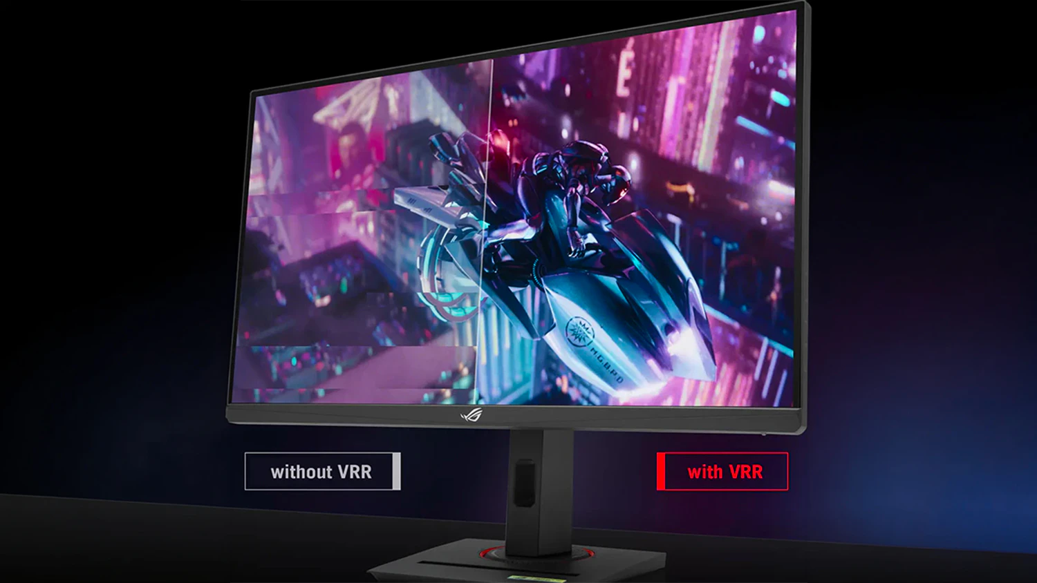 Porovnanie obrazu s technológiou FreeSync a bez nej