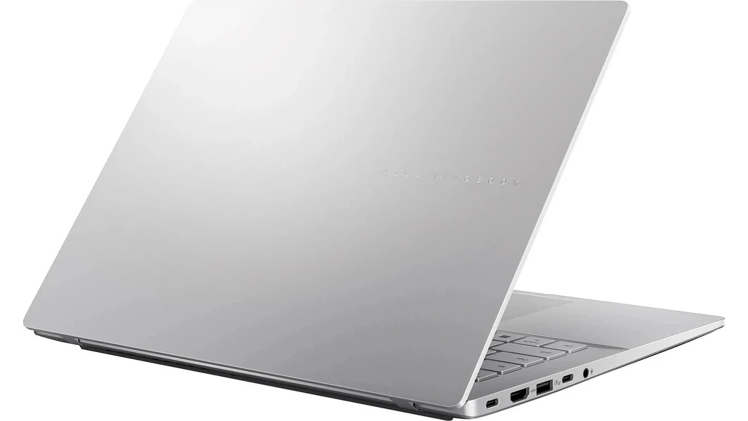 Notebook ASUS Vivobook S14 – pohľad na šasi s logom