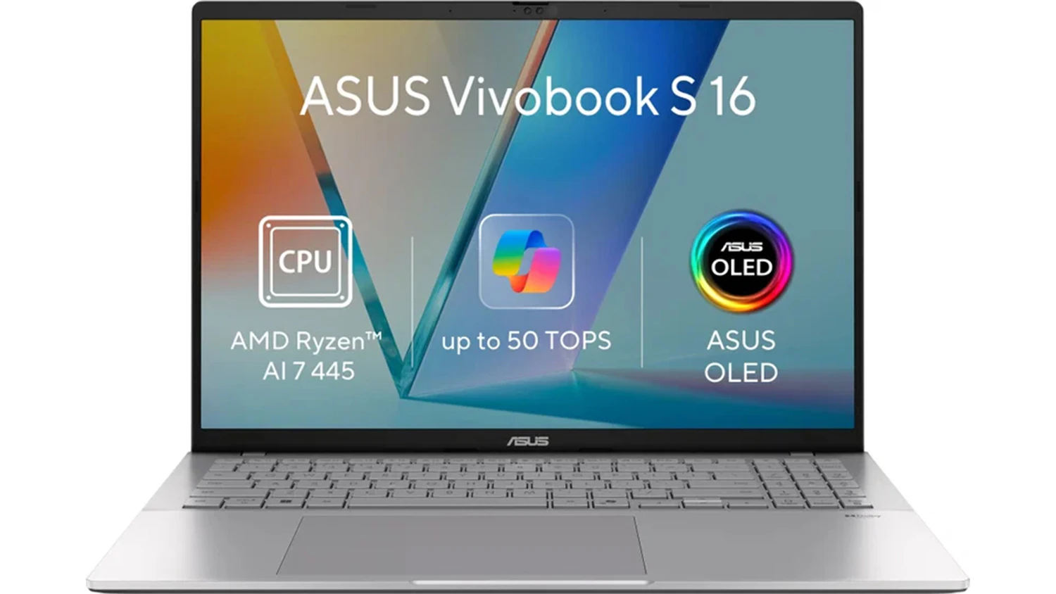 Notebook 16 ASUS Vivobook S16 M3607GA-OLED012W strieborný