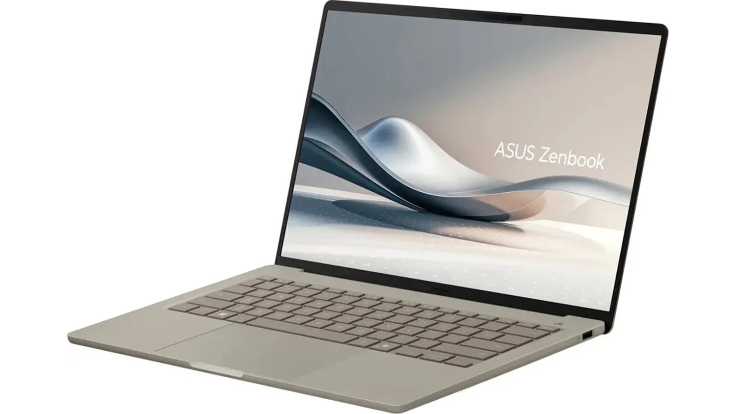 Notebook ASUS Zenbook A16 – pohled na displej