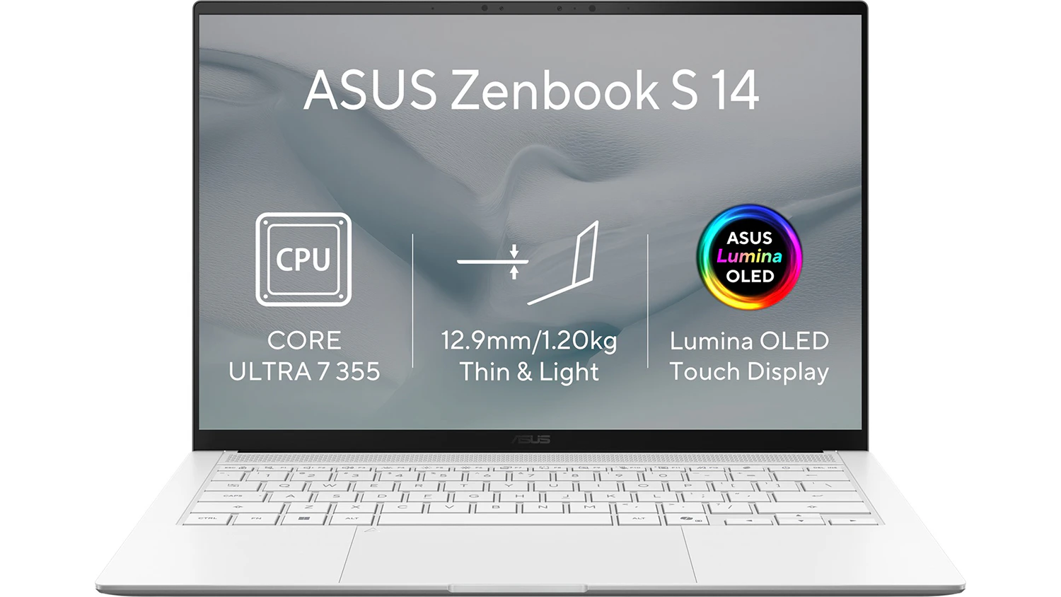 Notebook 14 ASUS Zenbook S 14 UX5406AA-OLED465XZ b&iacute;l&yacute;