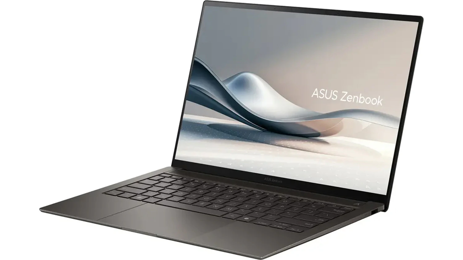 Notebook ASUS Zenbook S 14 – pohľad na displej