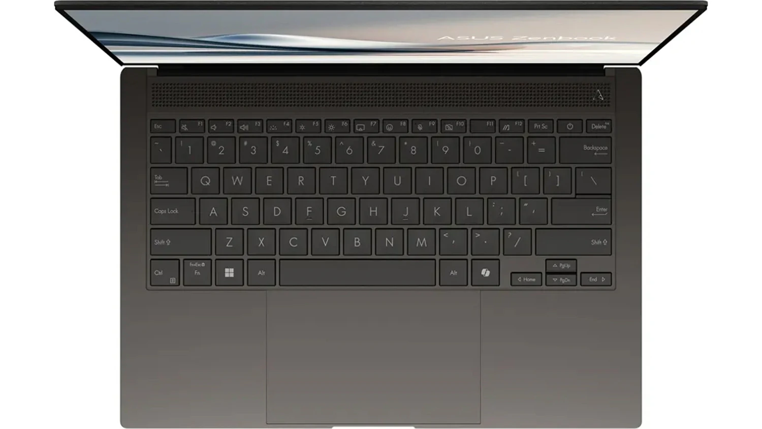 Notebook ASUS Zenbook S 14 – klávesnica