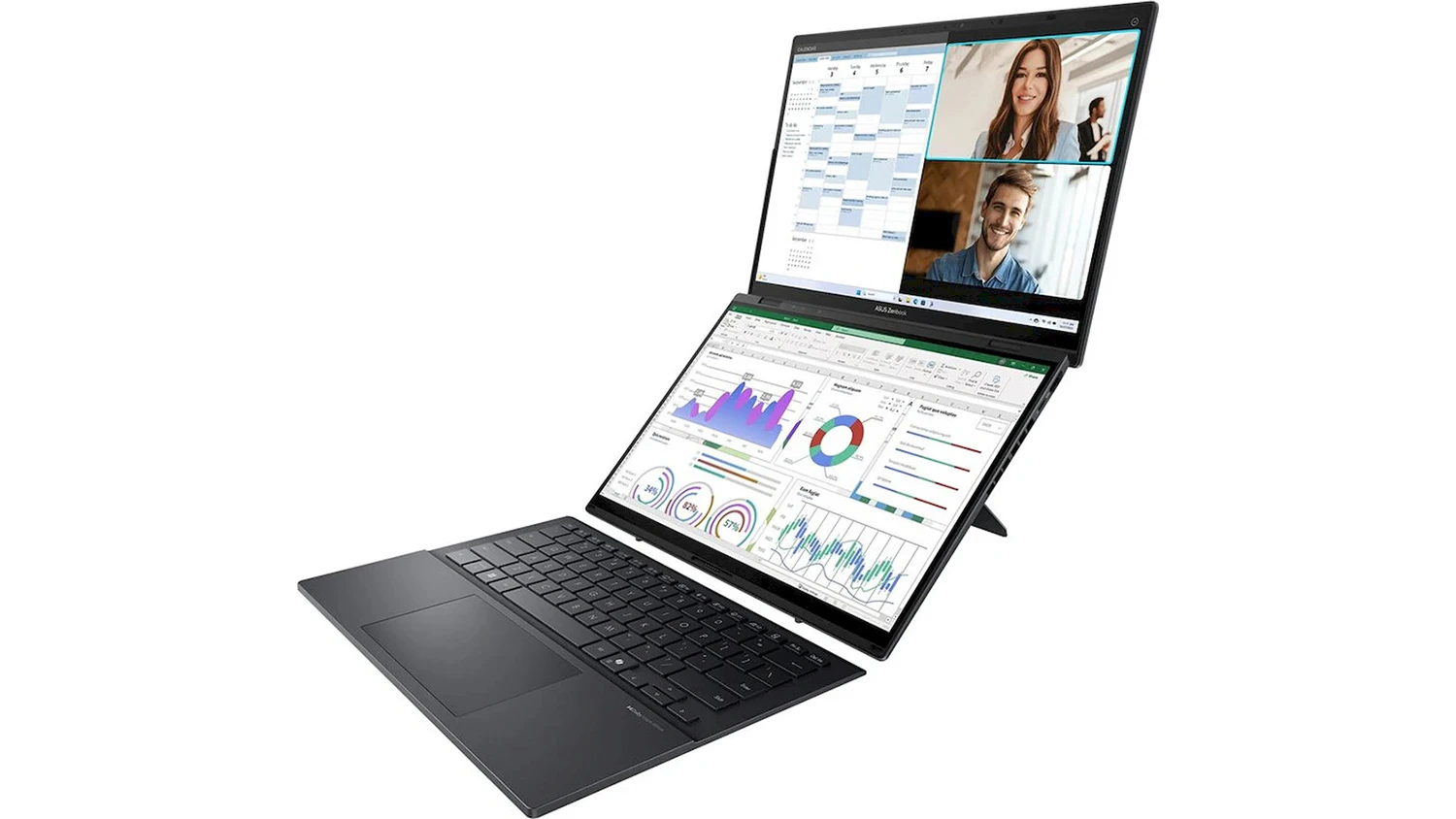 ASUS Zenbook Duo – pohled zboku