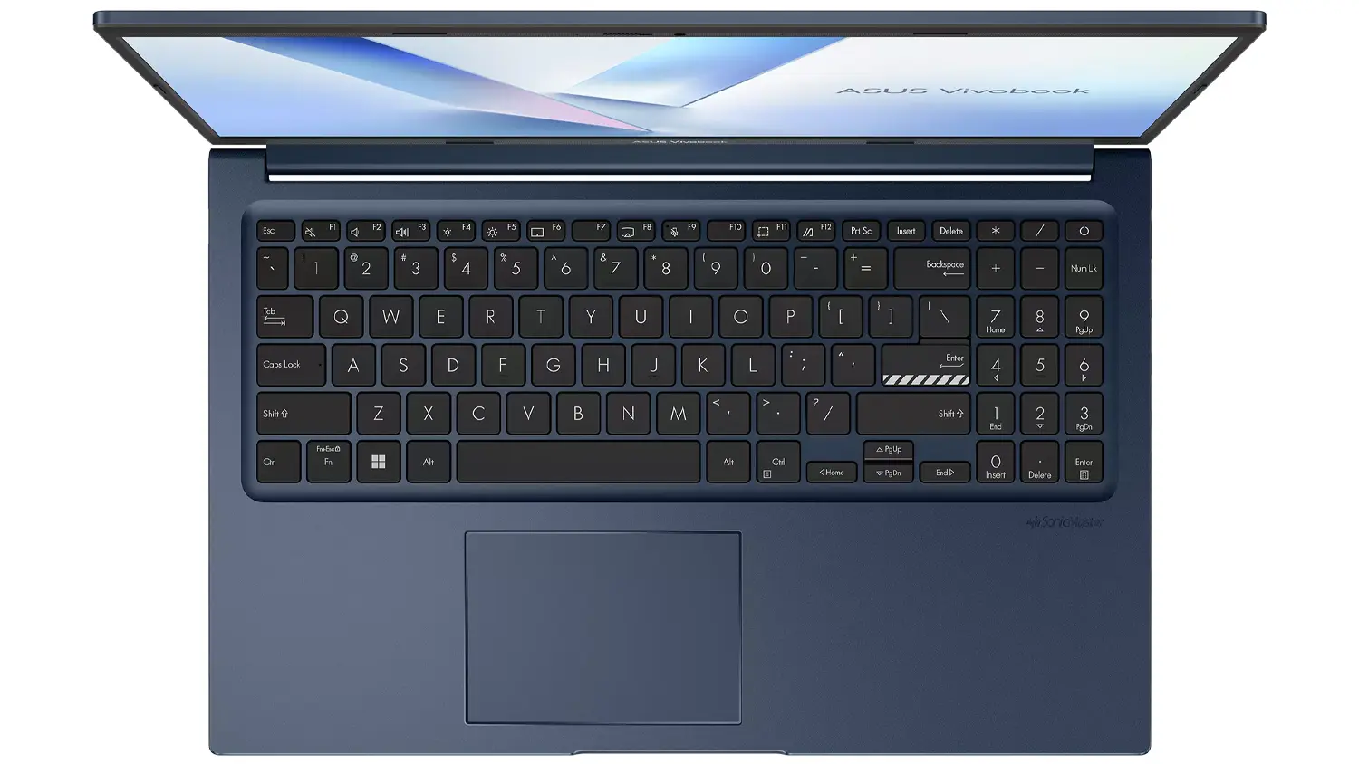 Notebook ASUS Vivobook 15 – klávesnice