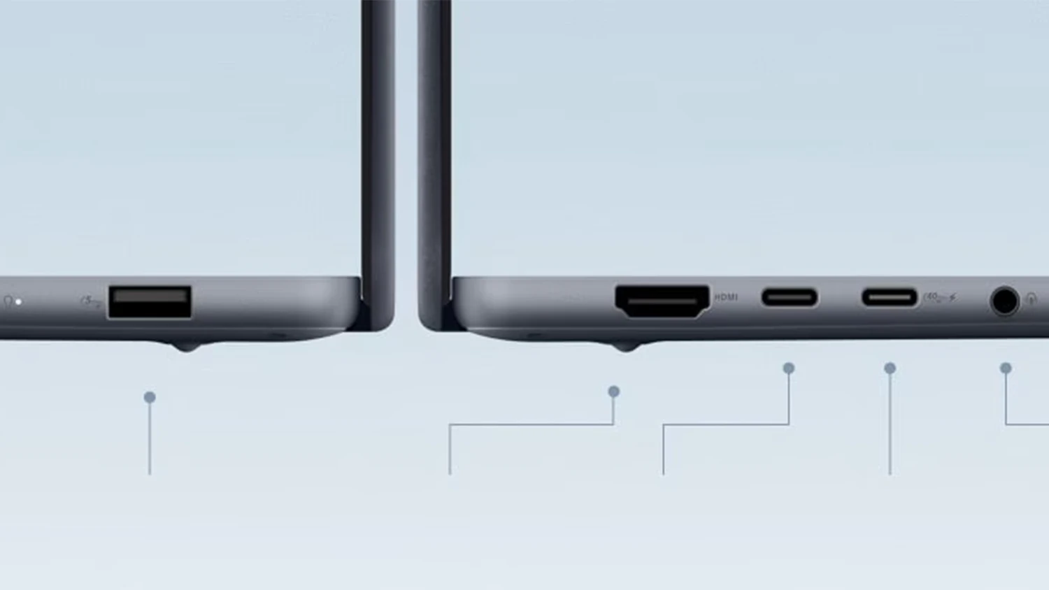 Porty notebooku ASUS Zenbook 14