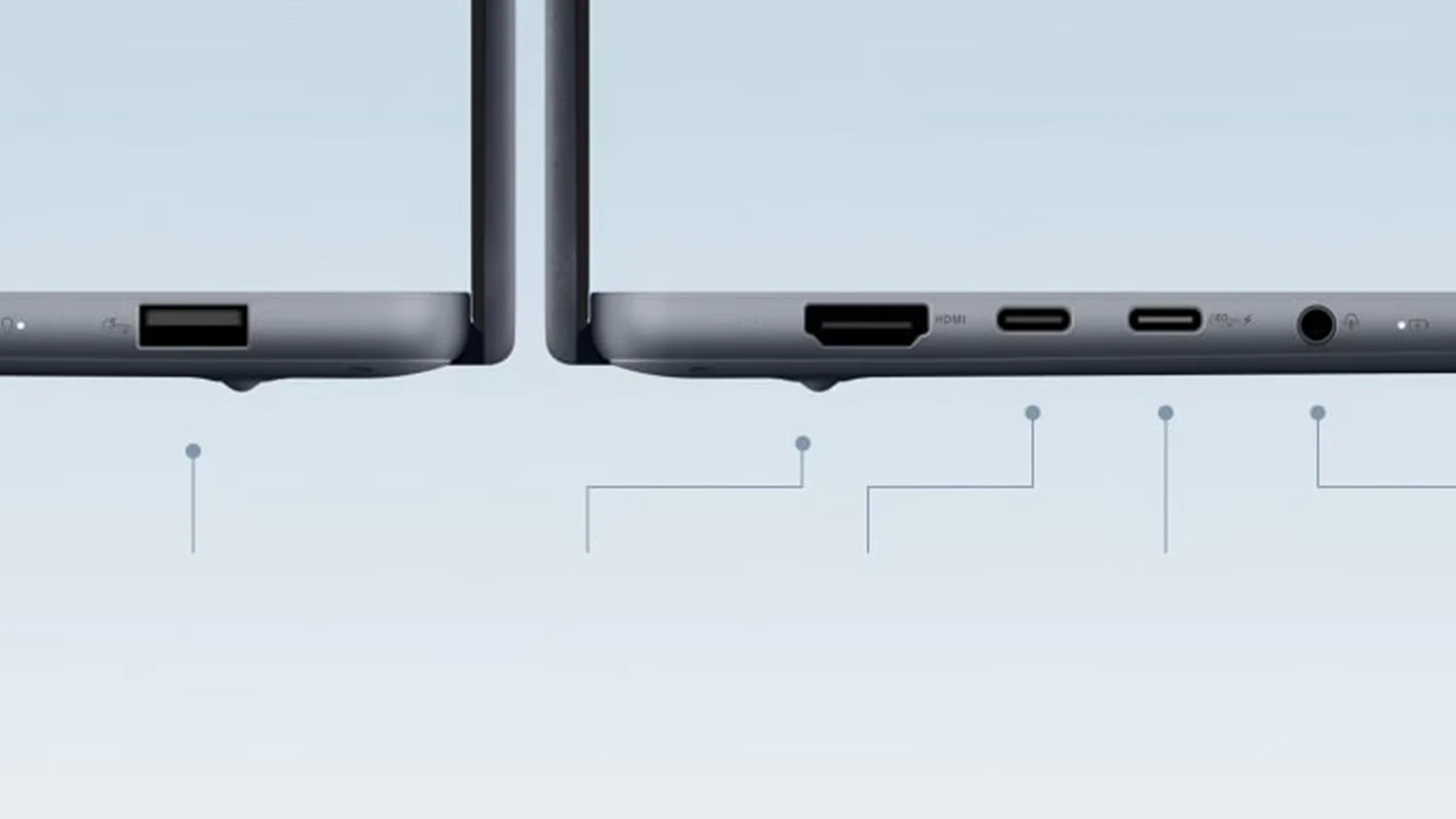 Porty notebooku ASUS Zenbook 14
