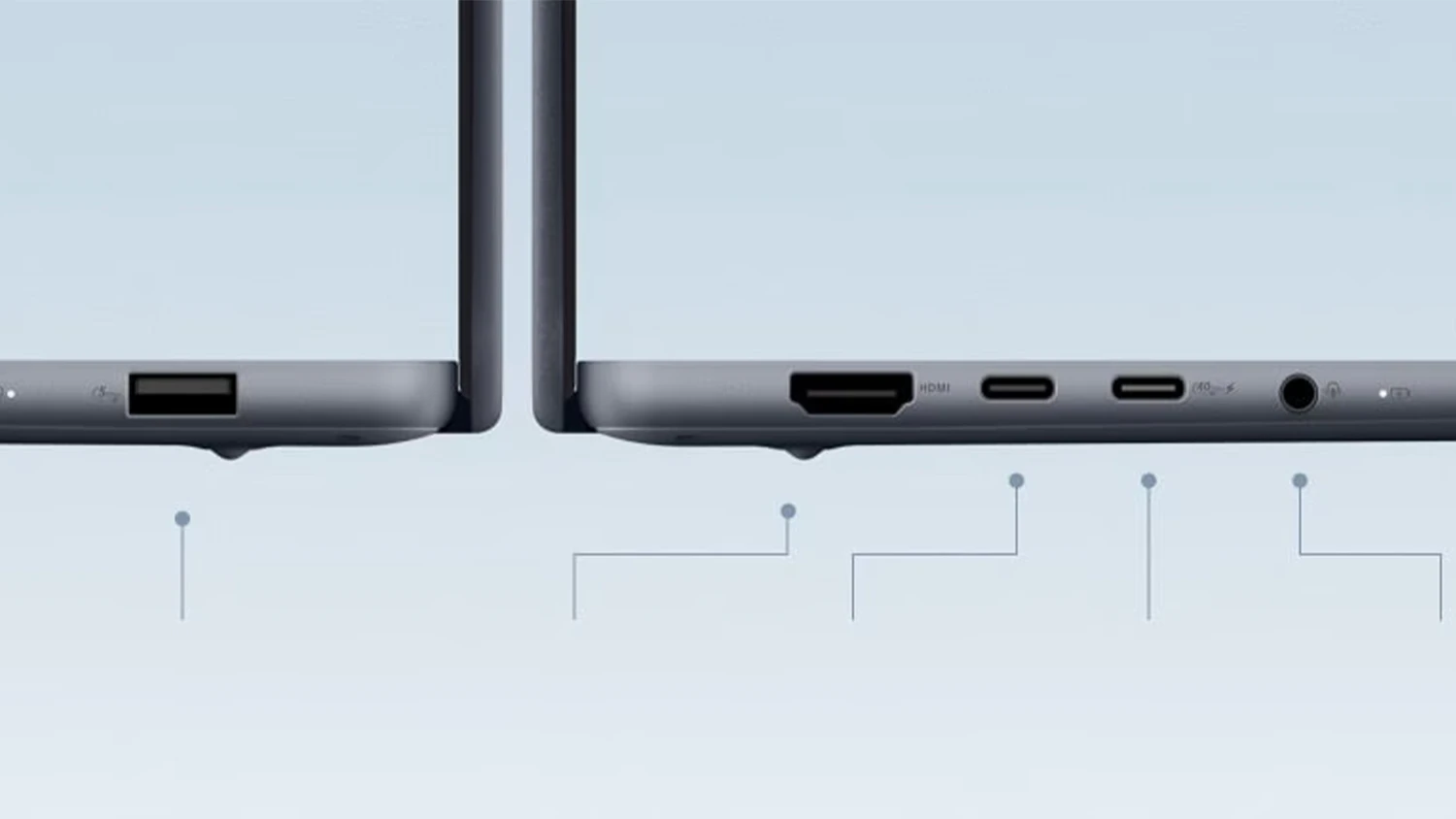 Porty notebooku ASUS Zenbook 14