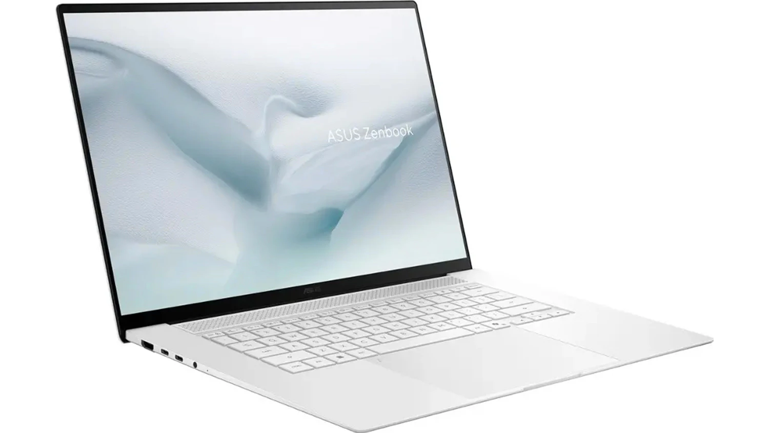 Pohľad &scaron;ikmo spredu na notebook Asus Zenbook S16