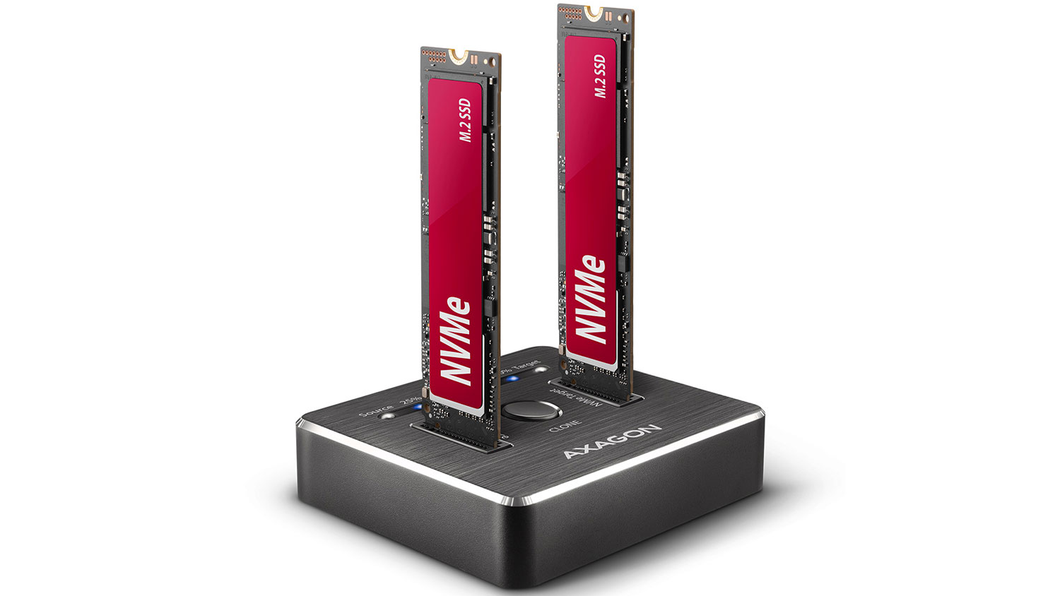 Dokovacia stanica pre 2x M.2 NVMe AXAGON ADSA-M2C