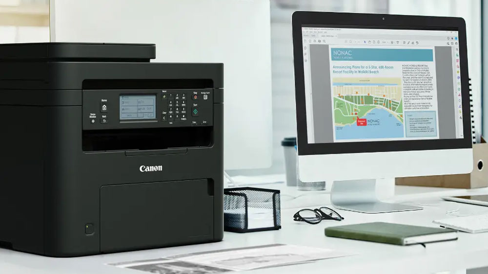 Laserová tiskárna Canon i-SENSYS MF275dw v kanceláří_02