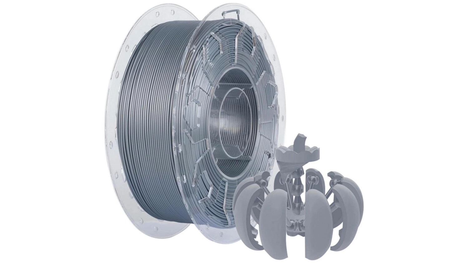 Filament Creality PLA strieborn&yacute;