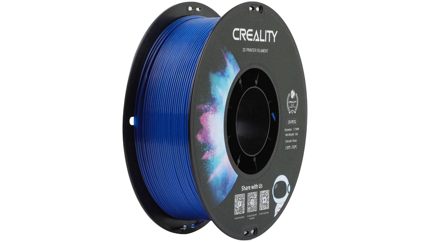 Filament Creality PETG modr&yacute;