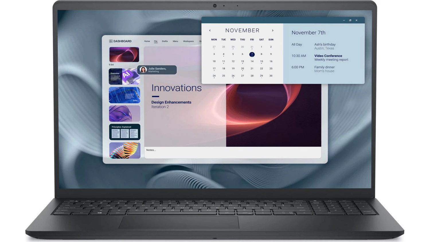 Notebook Dell Pro 15 Essential PV15250 (59Y3R), čierny