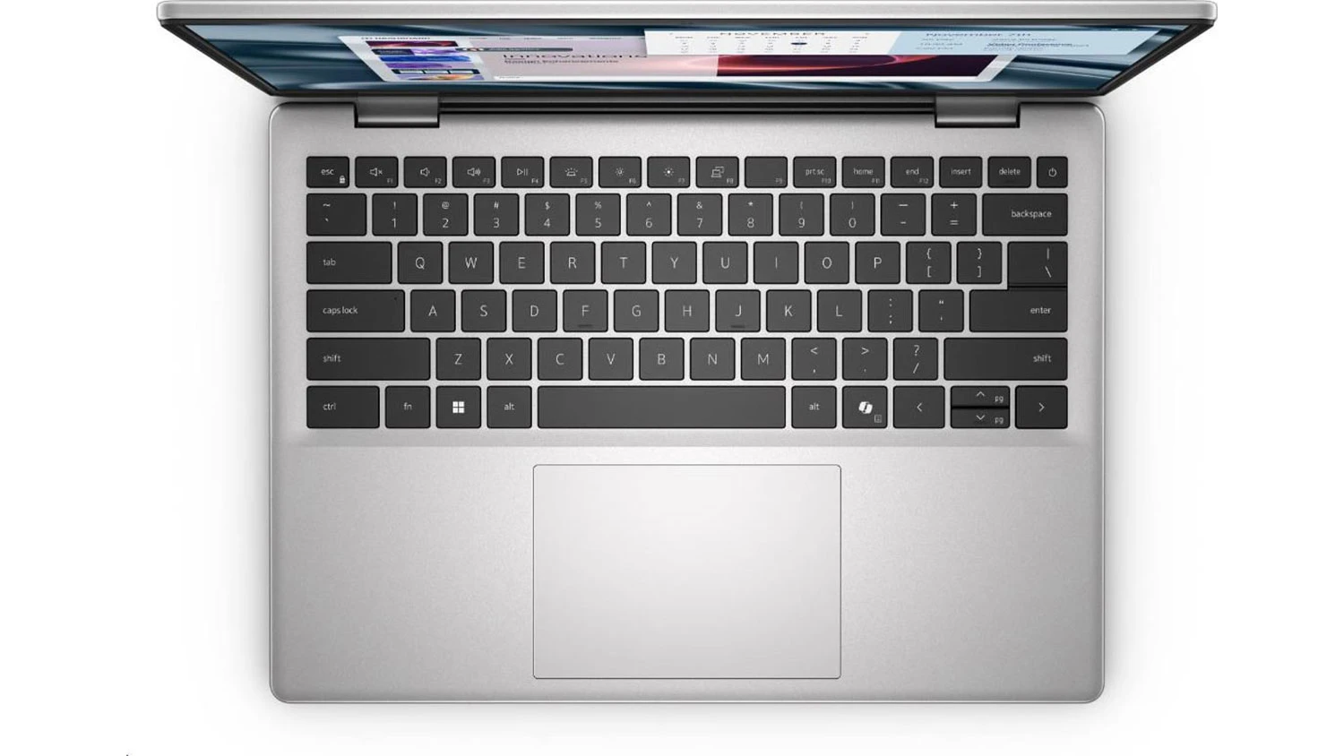 Notebook Dell Pro 14 Essential PV14255, pohľad na kl&aacute;vesnicu