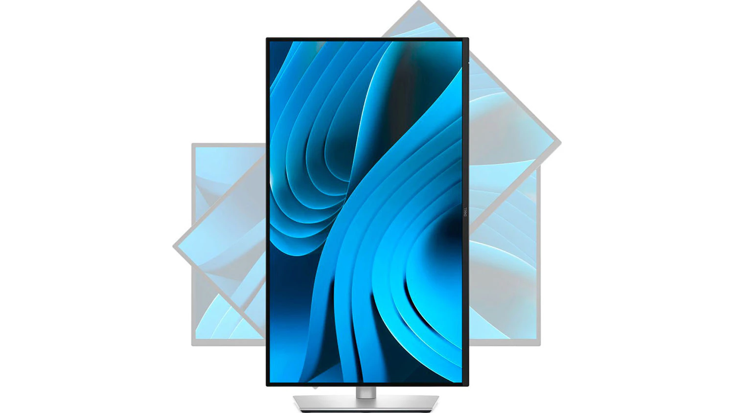 Grafika funkce Pivot u monitoru Dell P2725D