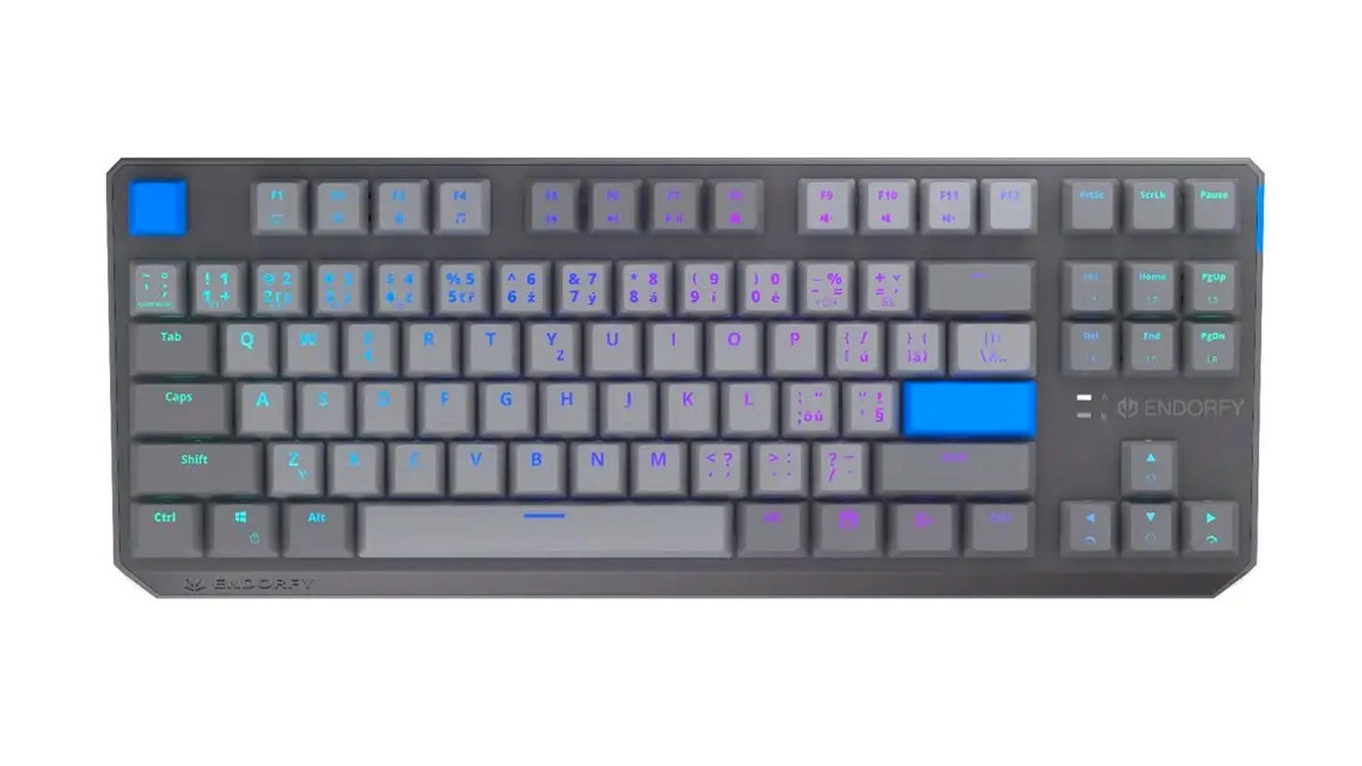 Kancelářská klávesnice Endorfy Thock V2 TKL Wireless CZ
