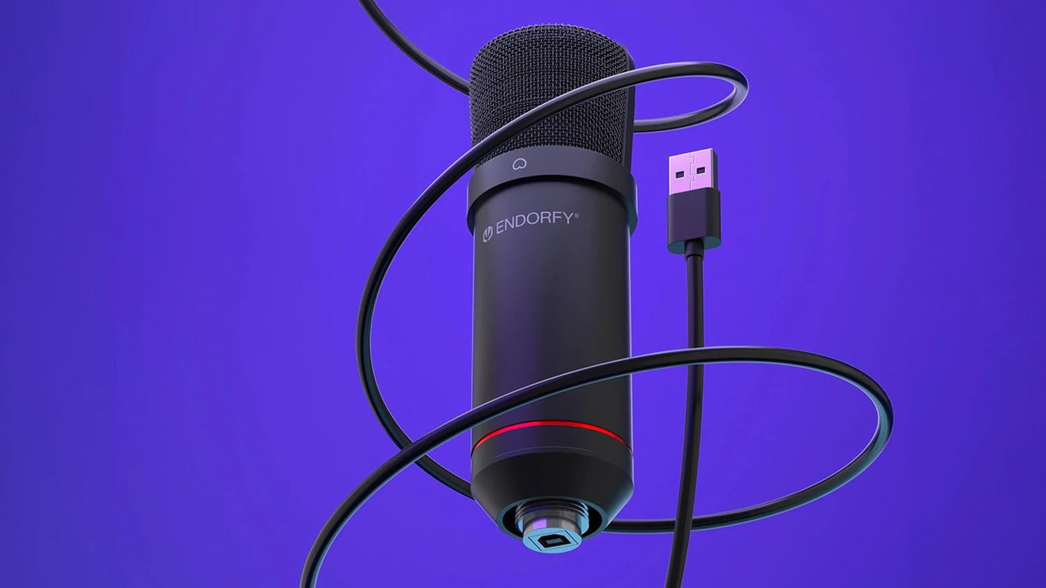 Mikrofon Endorfy Solum T s kabelem USB