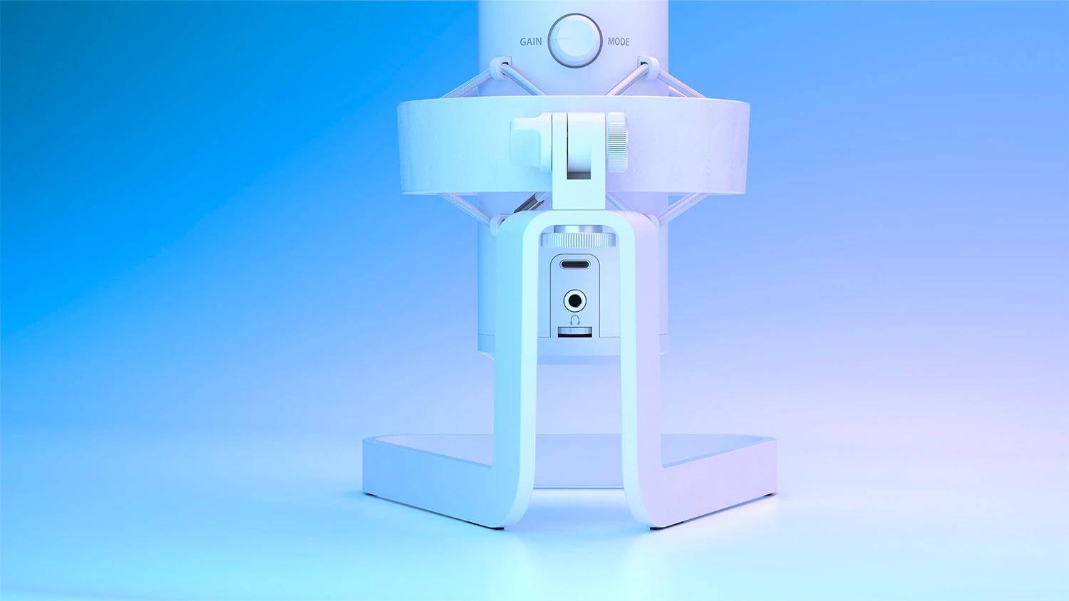 Detail na 3,5mm jack mikrofonu Endorfy AXIS Streaming