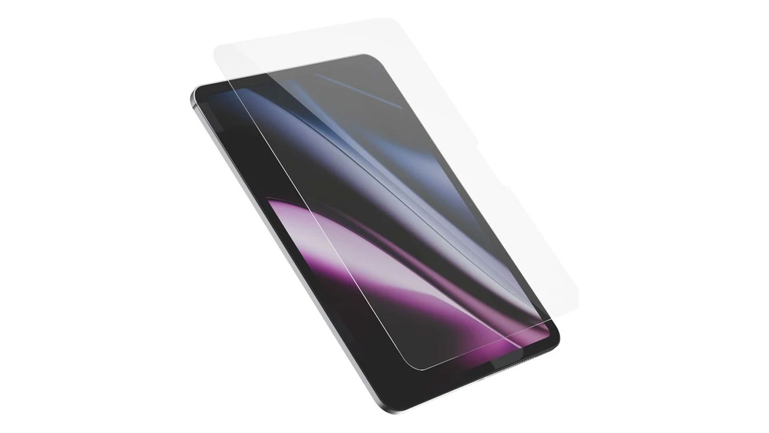 Ochrann&eacute; sklo Epico pro iPad iPad A16 pohled z boku.