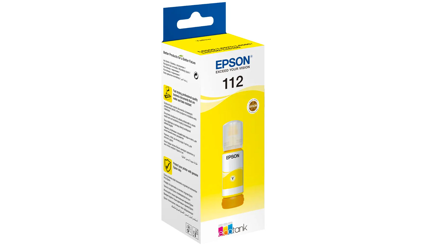 Origin&aacute;ln&iacute; cartridge Epson EcoTank 112 Yellow