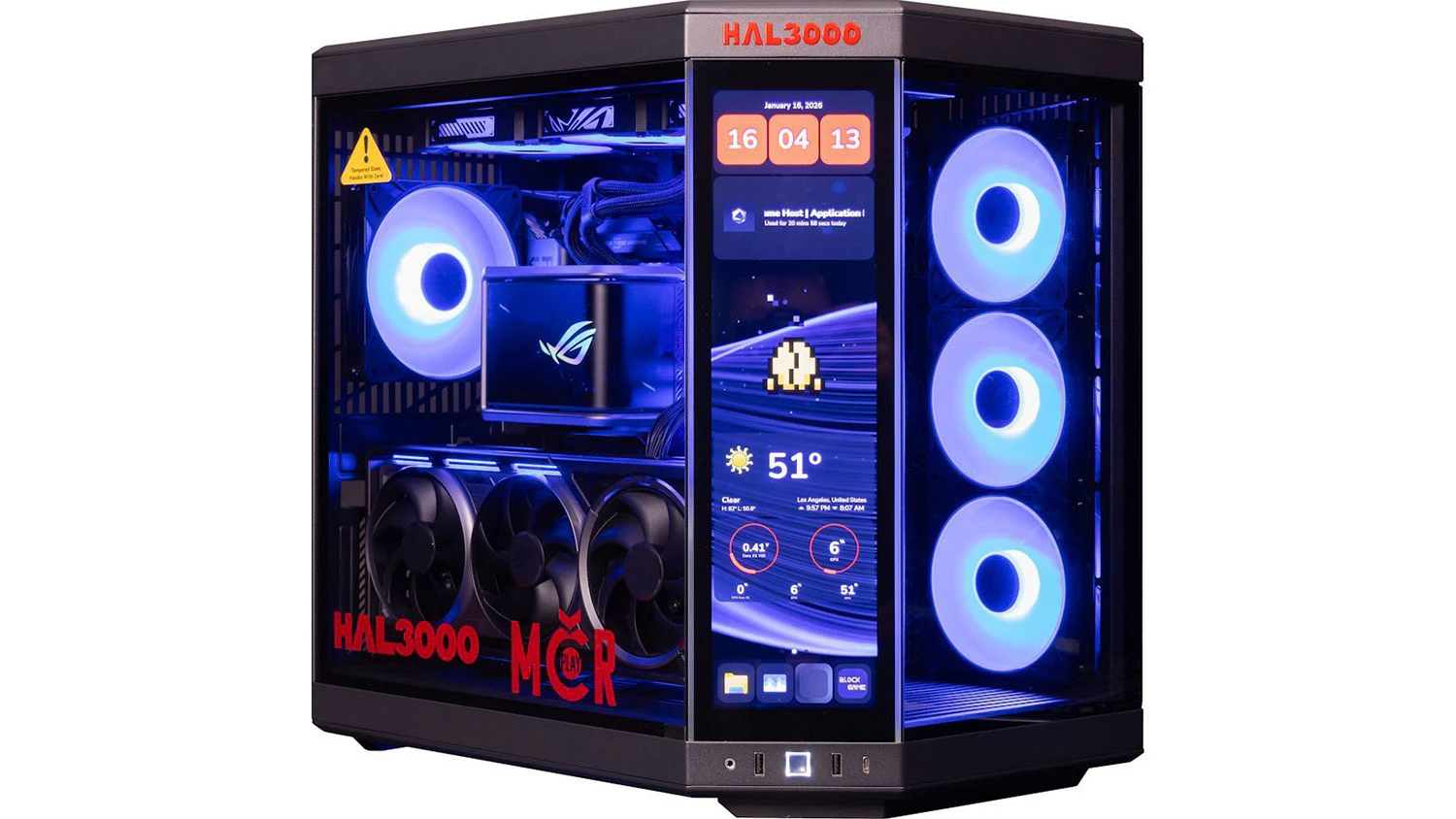 Hern&iacute; poč&iacute;tač HAL3000 MČR 2026 R9 RTX5090
