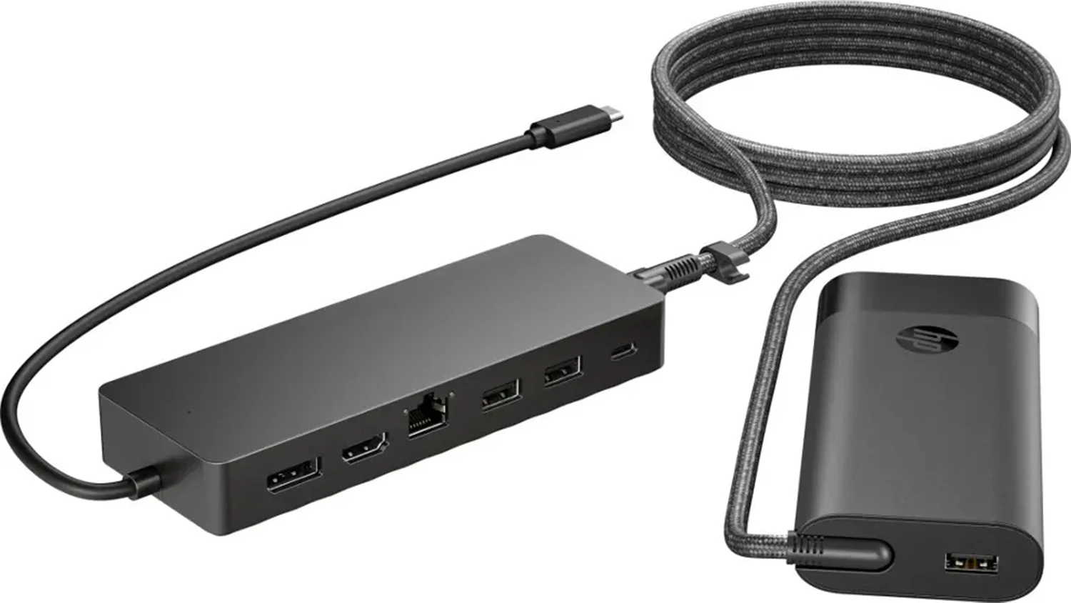 Rozbočovač s nabíječkou notebooku HP Universal (9H0H9AA) černý