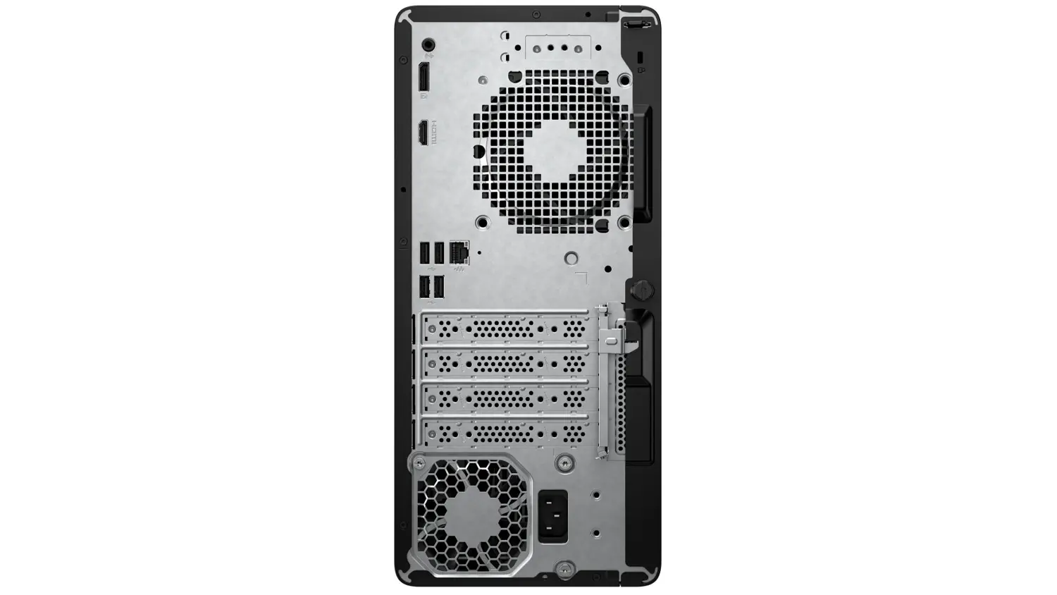 Stolní počítač HP ProDesk 2 G1i Tower pohled zezadu