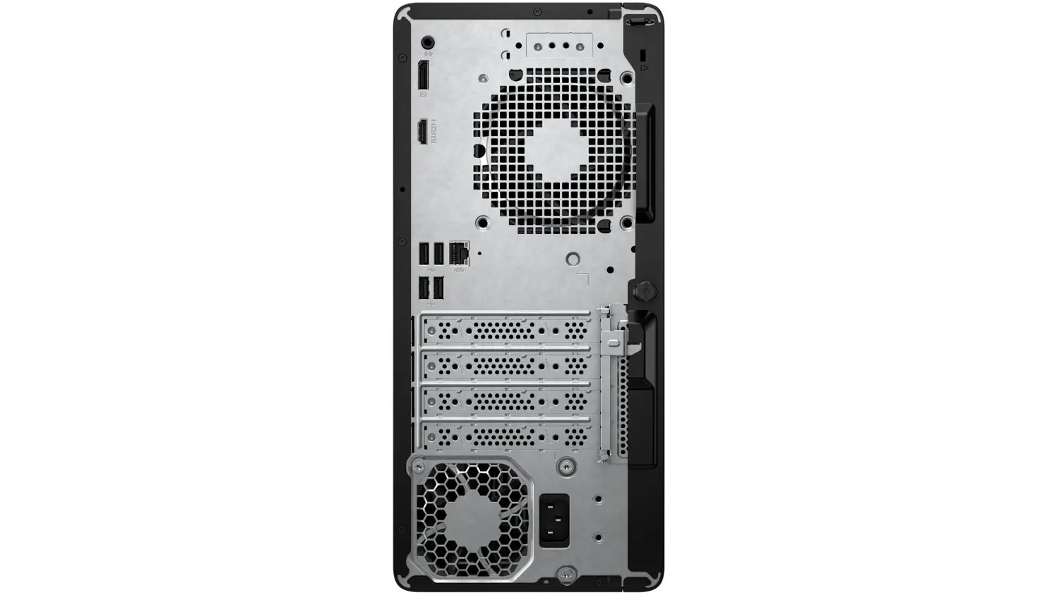 Stolní počítač HP ProDesk 2 G1i Tower pohled zezadu
