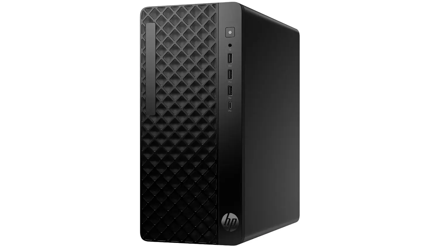 Stolní počítač HP ProDesk 2 G1i Tower pohled šikmo zepředu z druhé strany