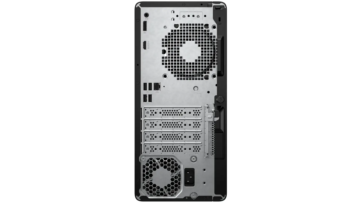 Stolní počítač HP ProDesk 2 G1i Tower pohled zezadu