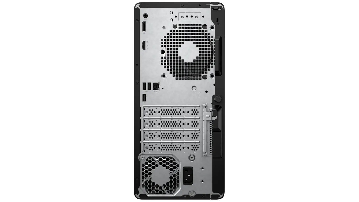 Stoln&iacute; poč&iacute;tač HP ProDesk TWR 2 G1a pohled zezadu