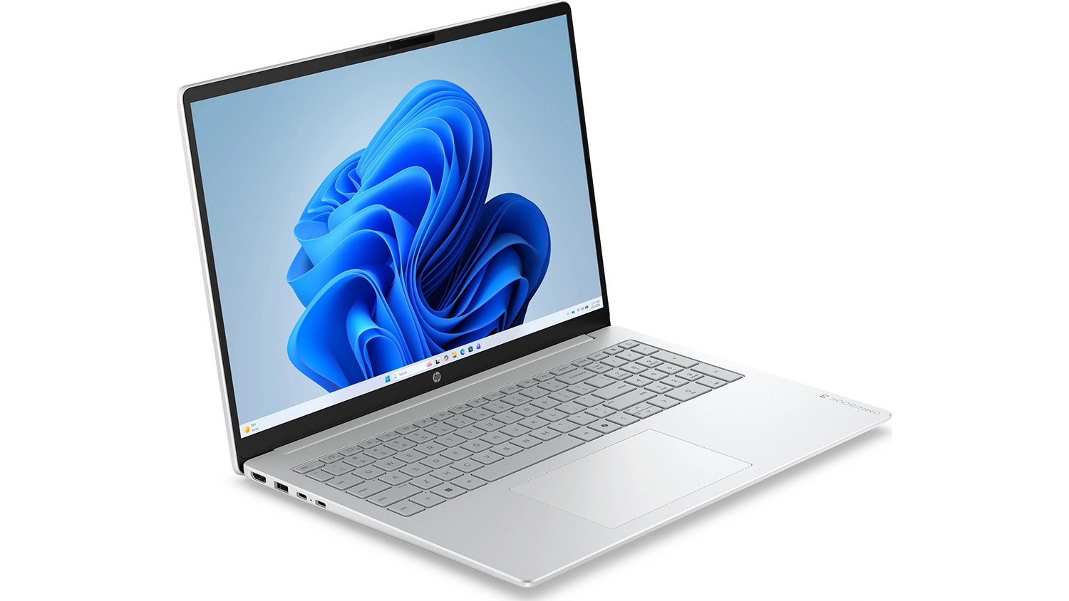 Notebook HP OmniBook 3 pohled šikmo zepředu